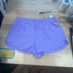 Wild Fable Light Purple Athletic Shorts